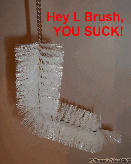 carboy brush L shaped