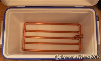 mash tun copper manifold