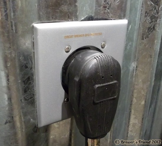 electric brew dryer outlet plug in