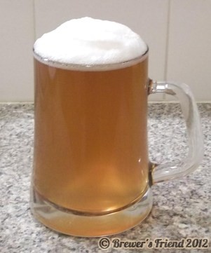 extra special bitter home brew foamy head