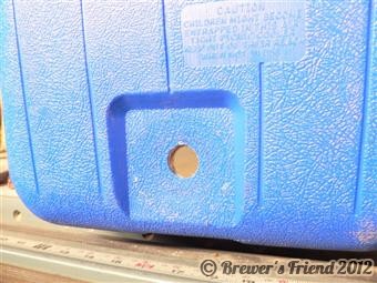 mash tun bulkhead inside