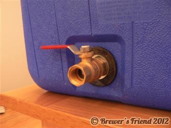 mash tun ball valve