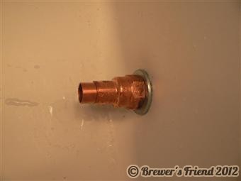 mash tun bulkhead inside
