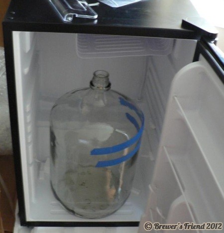 mini fridge home brewing too small