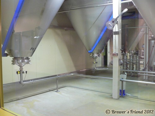 New Belgium stainless steel fermentors