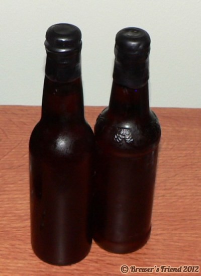 wax seal beer bottle