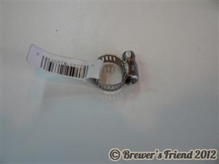 wort chiller clamp fitting