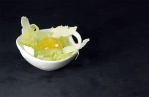 Alginate spheres mango Alginate spheres mango