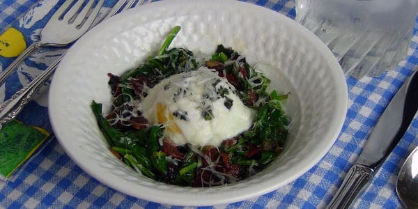 13 minute egg spinach salad 13 minute egg spinach salad