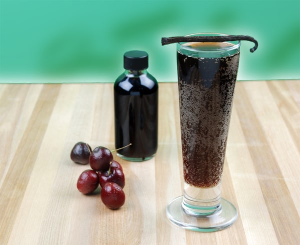 Cherry vanilla infused balsamic shrub Cherry vanilla infused shrub