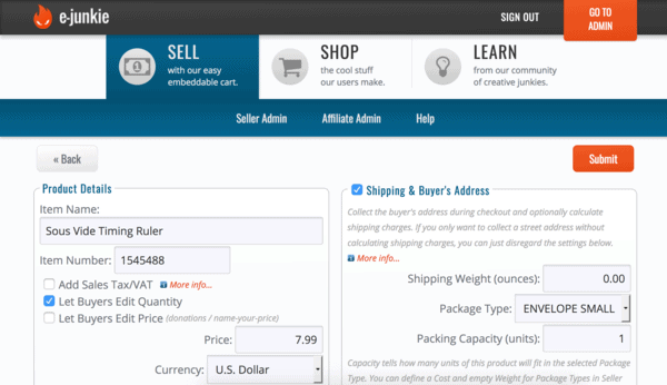 E junkie edit screen.png E junkie edit screen.png