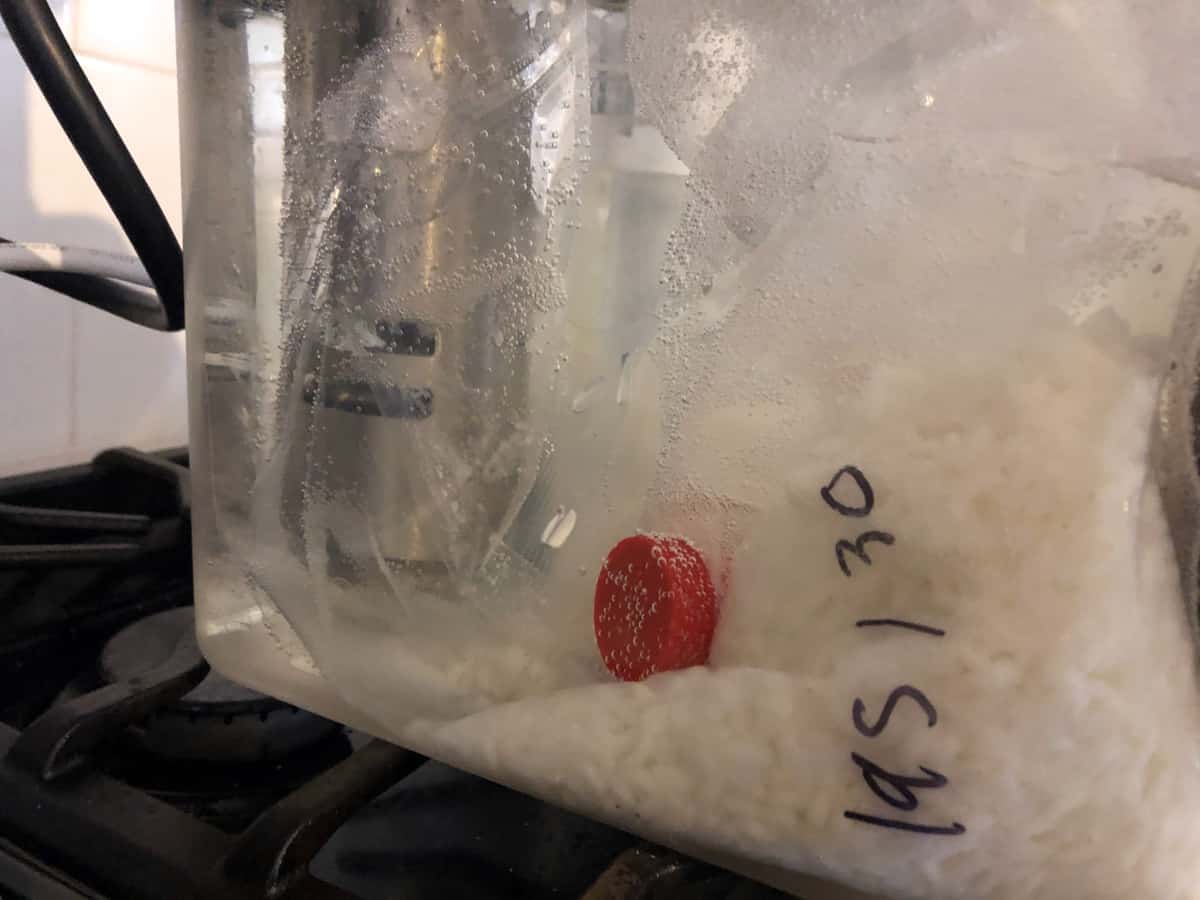 Sous vide risotto Sous vide risotto