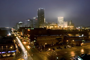 Oklahoma City Skyline - Bricktown