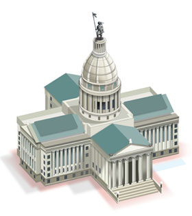 Oklahoma State Capitol Diagram