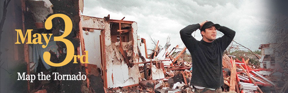 May 3rd, 1999 Oklahoma tornado anniversary map page
