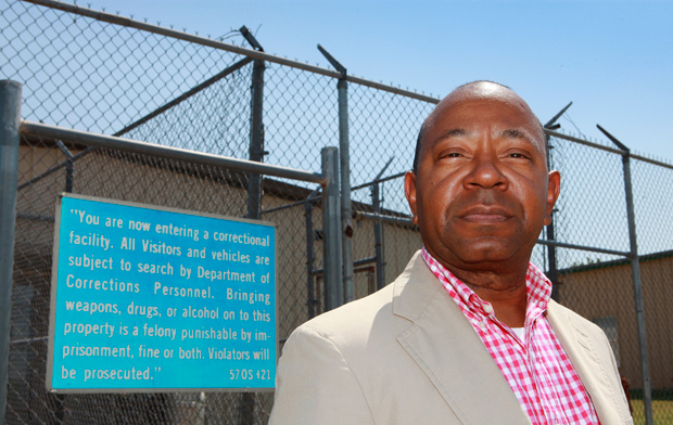 Currie Ballard, Oklahoma Pardon and Parole Board member, at the Hillside Community Corrections Center. While many of Ballard's family were at one time behind prison walls, Ballard never followed that path.