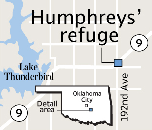 Murray Humphreys Home Map