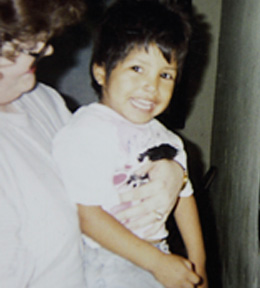Young Miguel Rayos, shown here in an undated photo, became part of the Saturday Bible Club offered by City Rescue Mission volunteers like Sally Goin