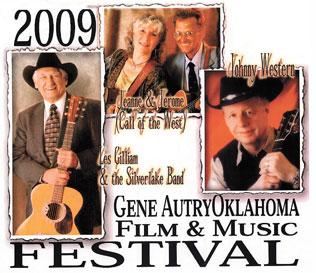 poster for the 2009 Gene Autry Music and Film festival