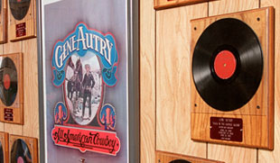Original 78 rpm recprds of some of Gene Autry's most famous western songs Original 78 rpm recprds of some of Gene Autry's most famous western songs.