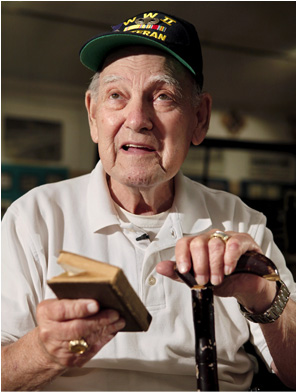 Art Levine was a paratrooper in the D-Day invasion. He stuck around Germany after the war during its occupation. Being of Jewish heritage, Levine made sure the Germans he came into contact with knew it.