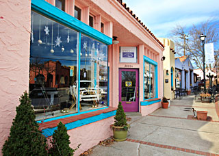 Modern Paseo neighborhood