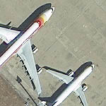 WorldView-3 Satellite Image Airport Madrid Spain