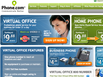 photo of the website for Phone.com Virtual Office