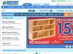 photo of the website for Discount School Supply