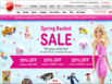 photo of the website for Mattel Shop