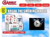 photo of the website for Cigarrest