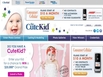photo of the website for TheCuteKid