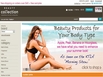 photo of the website for Beauty Collection
