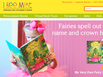 photo of the website for www.iseeme.com Personalized Children's Books