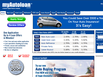 photo of the website for myAutoloan.com
