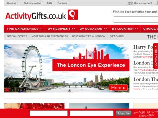 Shop at activitygifts.co.uk
