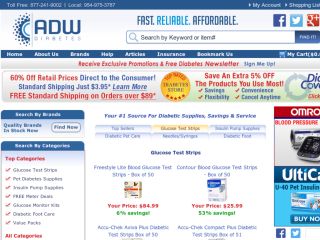 Shop at americandiabeteswholesale.com