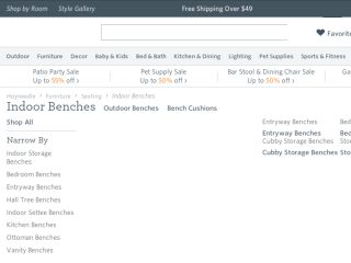 Shop at benches.com