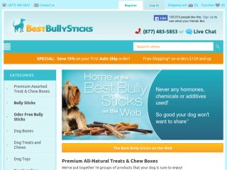 Shop at bestbullysticks.com
