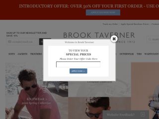 Shop at brooktaverner.co.uk