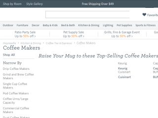 Shop at coffeemakers.com