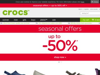 Shop at crocs.co.uk