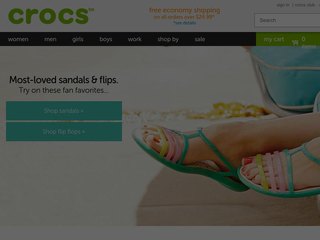 Shop at crocs.com
