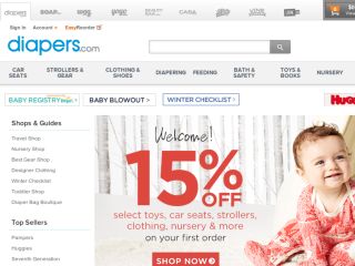 Shop at diapers.com