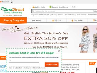 Shop at dinodirect.com
