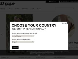 Shop at dune.co.uk