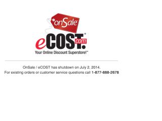 Shop at ecost.com