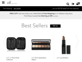 Shop at eyeslipsface.com