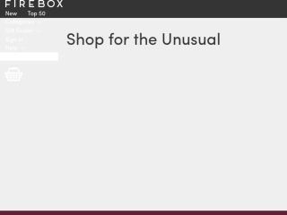 Shop at firebox.com