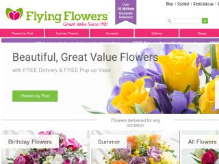 Shop at flyingflowers.co.uk